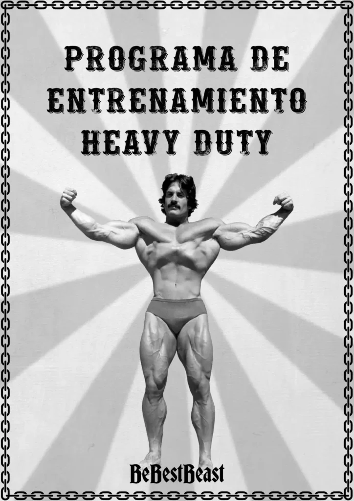 Programa de 8 semanas de Heavy Duty: Mike Mentzer